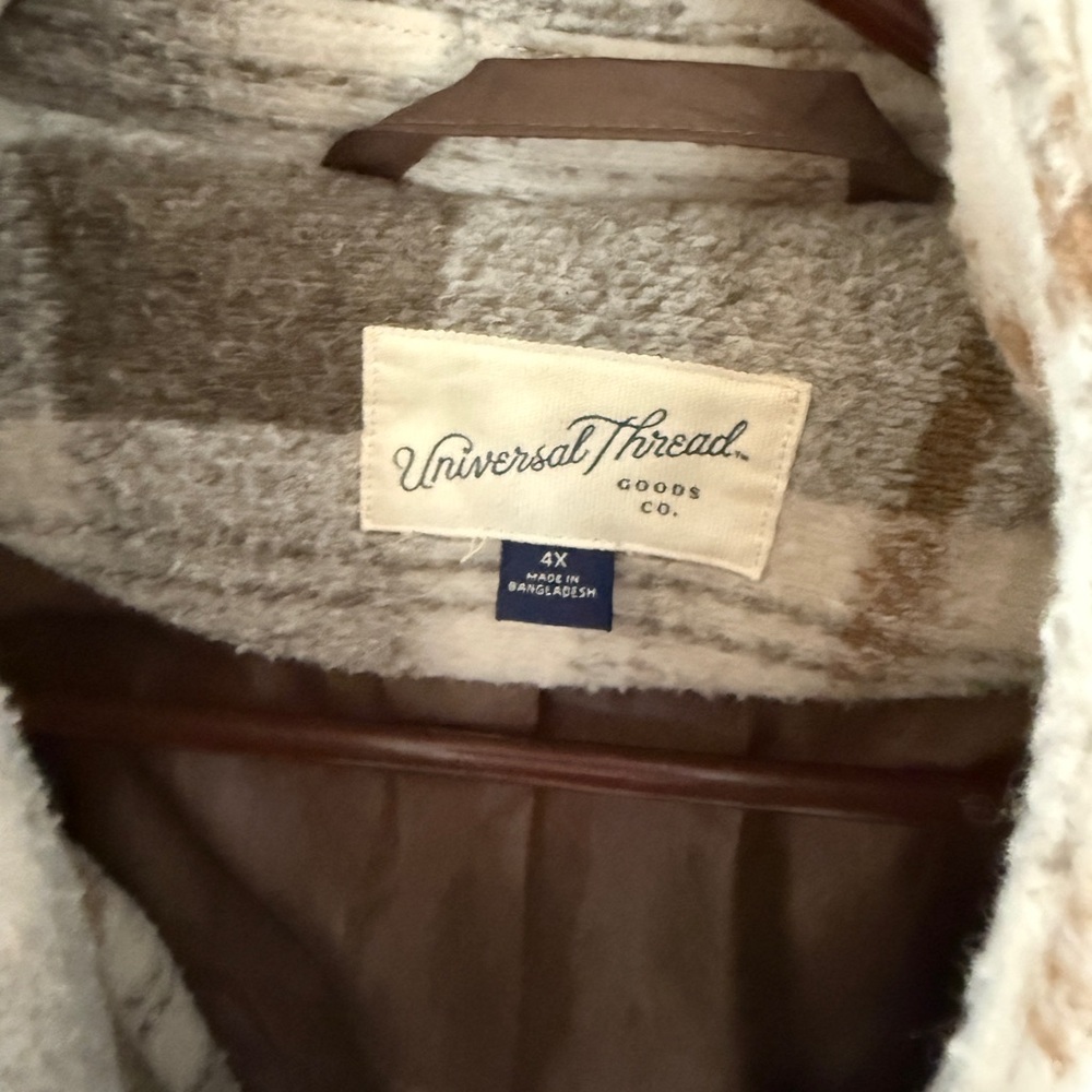 Universal Thread Plaid Shacket - image 4